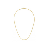 14K Gold 2.1mm Paperclip Chain